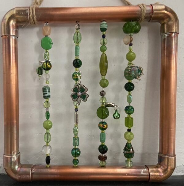 Copper Window Art