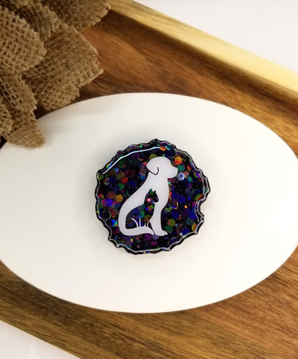 Pet Inspired Badge Reel or Phone Grip