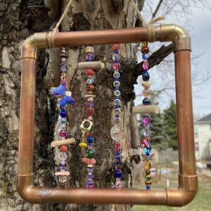 Copper Window Art