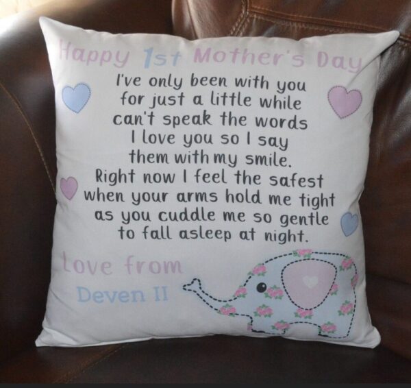 Personalized Mother’s Day Pillow