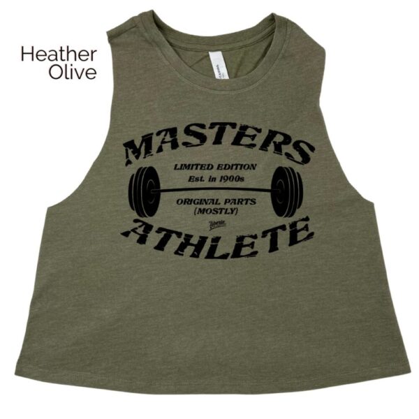 Masters Athlete Crop Tank