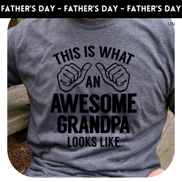 This is what an awesome Grandpa looks like