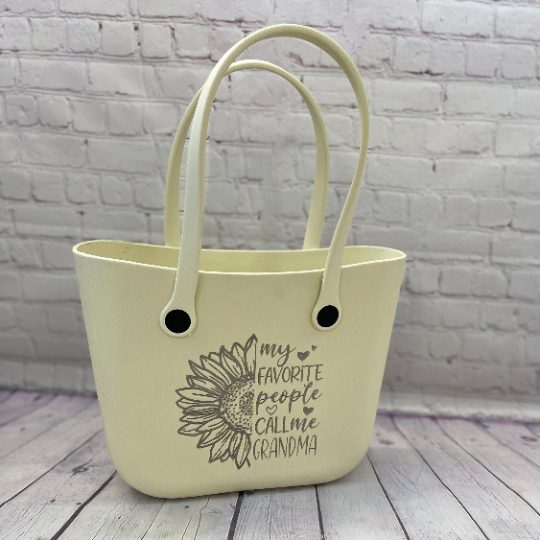 My Favorite People Call me Grandma Tote Bag | Personalized Grandparent Gift | Personalized Mothers Day Gift | Personalized Tote Bag