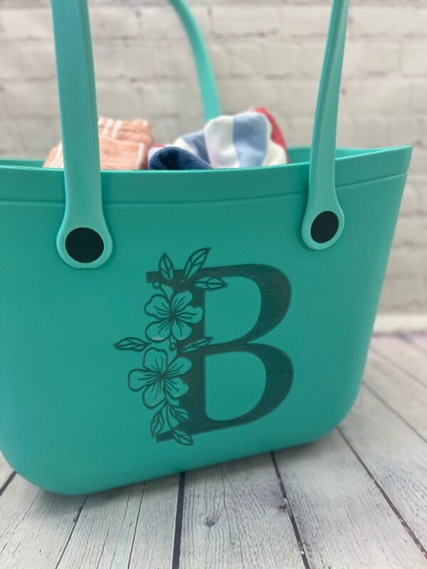Large Personalized Tote Bag | Personalized Beach Bag | Personalized Tote Bag | Waterproof Tote Bag | Extra Large Engraved Beach Bag
