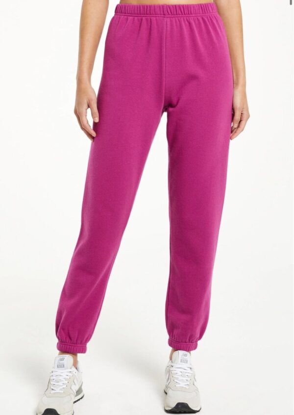Z Supply Classic Gym Jogger Jewel Pink