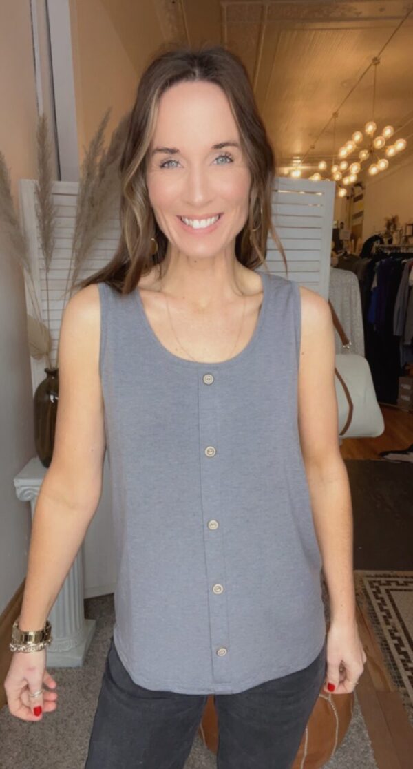 Olivia’s Button Tank