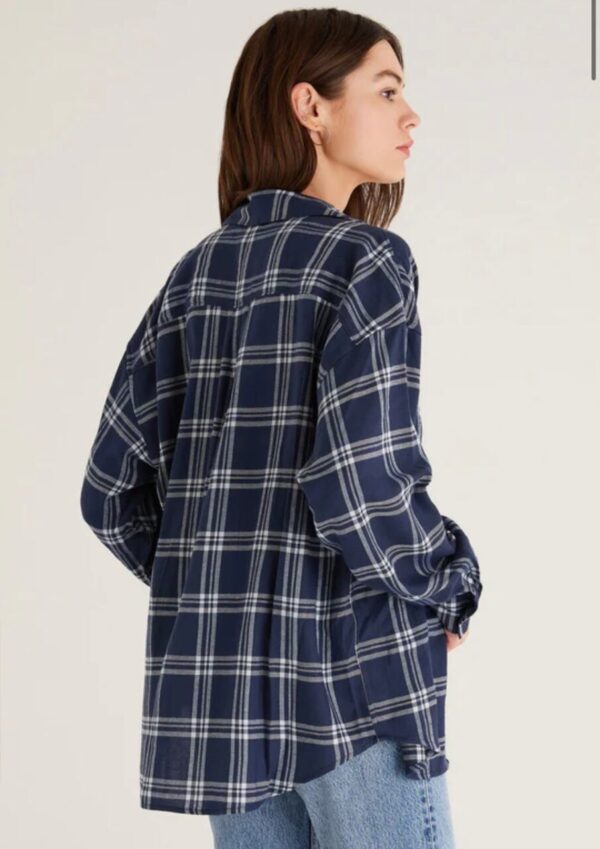 Z Supply Cleo Plaid Button Up