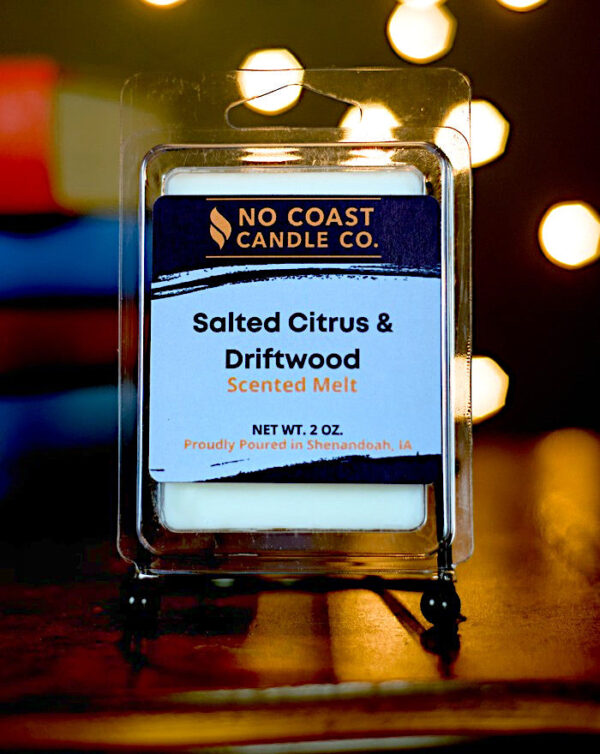 Salted Citrus & Driftwood Wax Melt