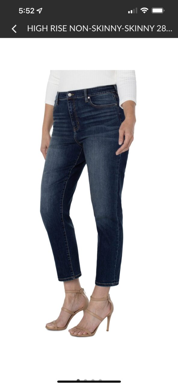 Liverpool Abby Ankle Skinny Jeans