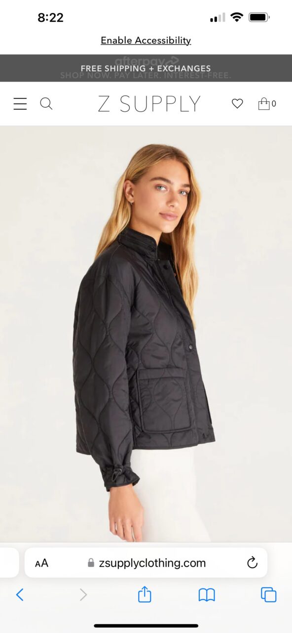 Z Supply On The Move Quilted Jacket