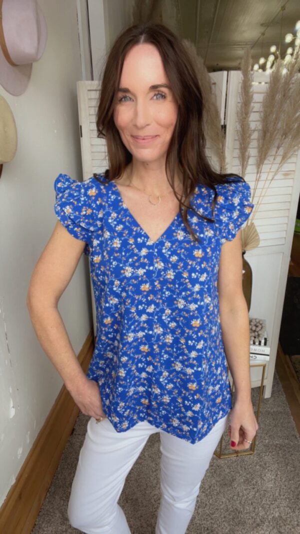 Rachael’s Ruffle Tank