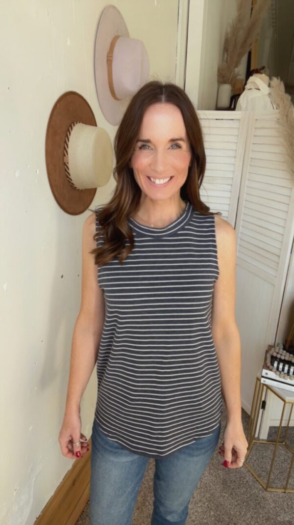 Tina’s Striped Tanks