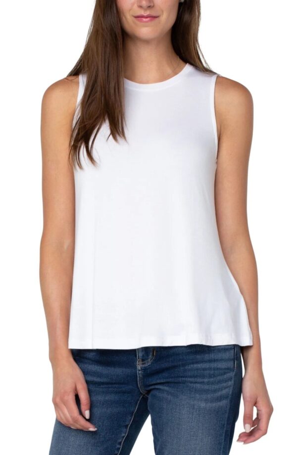 Liverpool Sleeveless Scoop Neck Tank