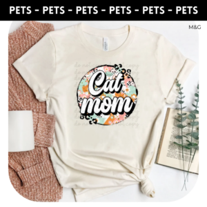 Cat Mom Retro