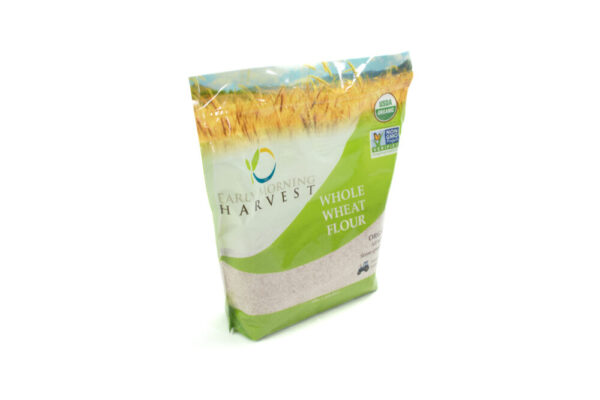 Flour: Early Morning Harvest Organic, non-GMO Whole Wheat Flour 4 lb