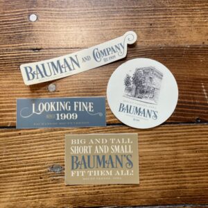 Bauman’s Stickers