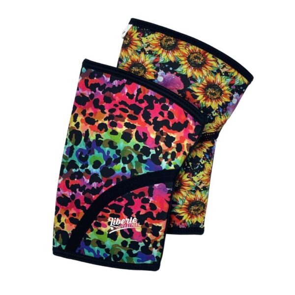 Knee Sleeve & Wrist Wrap Bundle -Summer Safari/Sunflower Burst
