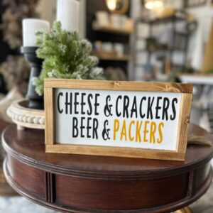 Cheese & Crackers Beer & Packers