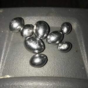 Egg weight sinkers