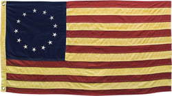 Aged Betsy Ross Flag