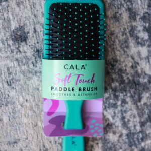 Teal Paddle Detangling Hair Brush