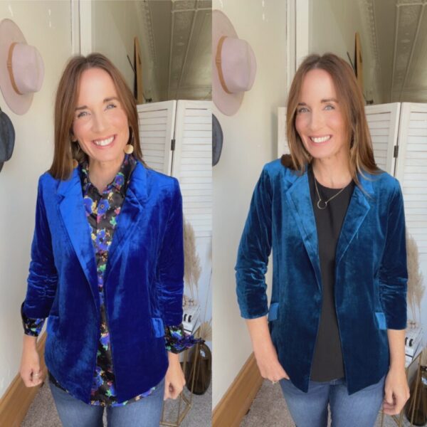 Amy’s Velvet Blazer