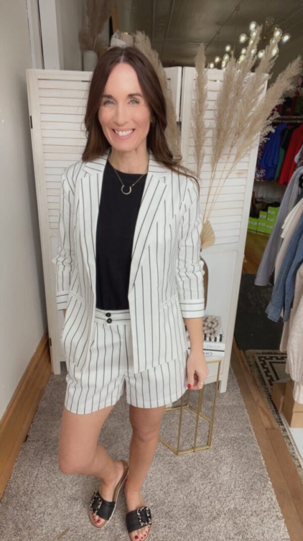 Riley’s Pin Stripe Suit Jacket