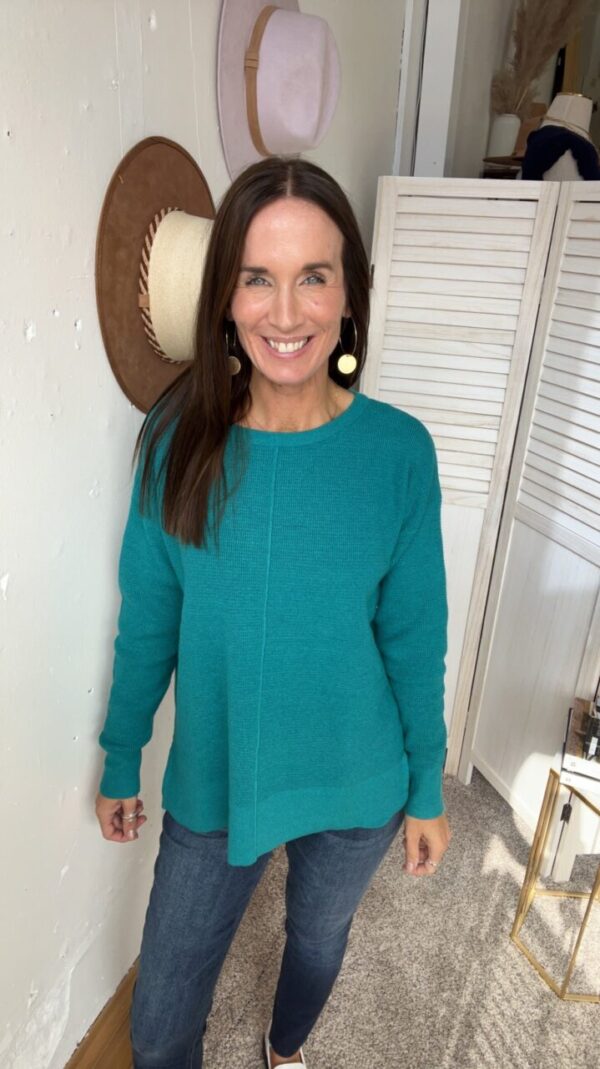 Kelly’s Waffle Pullover