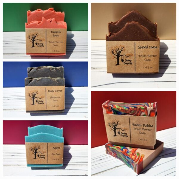 Sweet and Spicy Cold Processed Soaps