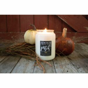 Milkhouse Candles Farmhouse 26 oz. Apothecary Jar-Pumpkin Patch