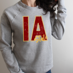 IA State Crew Neck Sweatshirt