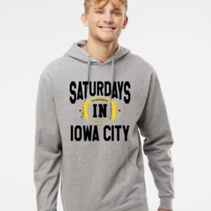 Saturdays In Iowa City Hooded Sweatshirt