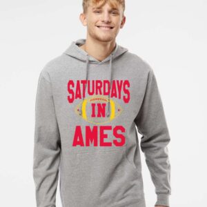 Saturdays In Ames Hooded Sweatshirt