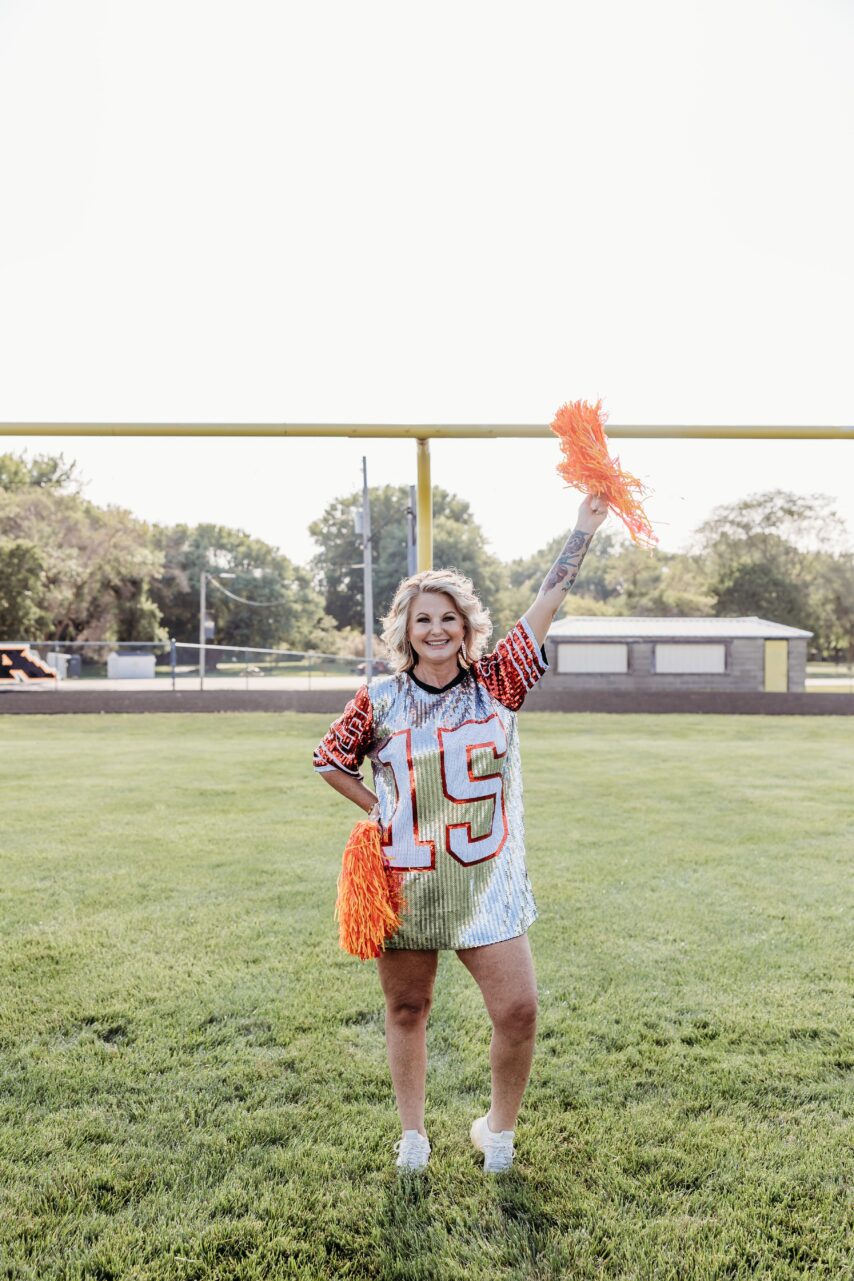 Ladies NFL Dress, NFL Cheer Skirt, Dress Jersey