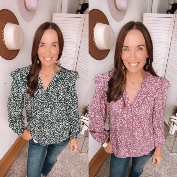 Riley’s Floral Blouse