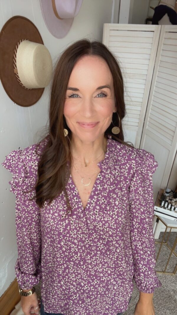 Riley’s Floral Blouse