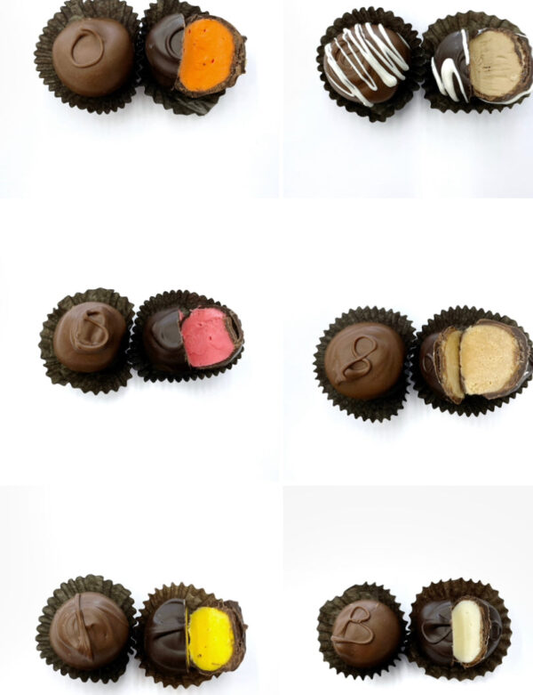 Soft Center Creams Individual Flavors