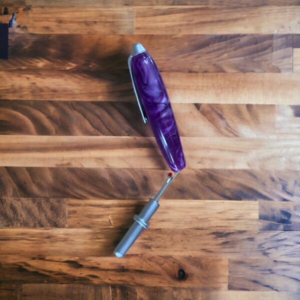 Purple Seam Ripper With Clip