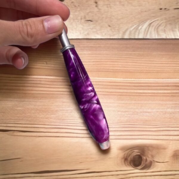 Purple Seam Ripper With Clip