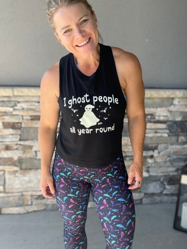 I Ghost People Crop Tank
