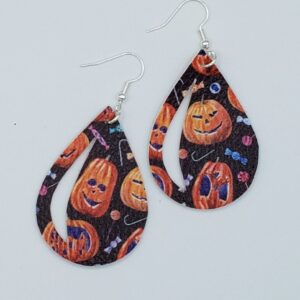 Pumpkin Halloween Earrings