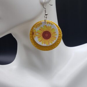 Sun Flower Earrings