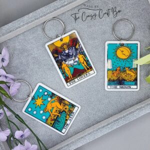 Tarot Card Key Chains