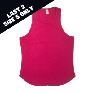 Freedom Bamboo Racerback Tank – Pink Pop – FINAL SALE – S ONLY