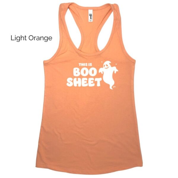 Boo Sheet Racerback Tank