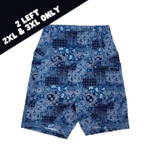 Blue Bandana 5″ Lifestyle Shorts – FINAL SALE – 2XL & 3XL ONLY