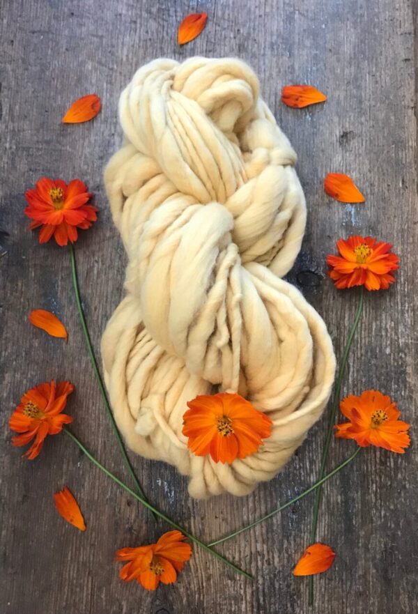Cosmos dyed merino, handspun luxury yarn, 50 yards