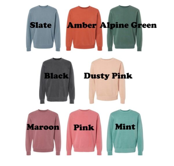 Midwest Girl Pigment Dyed Crew Neck