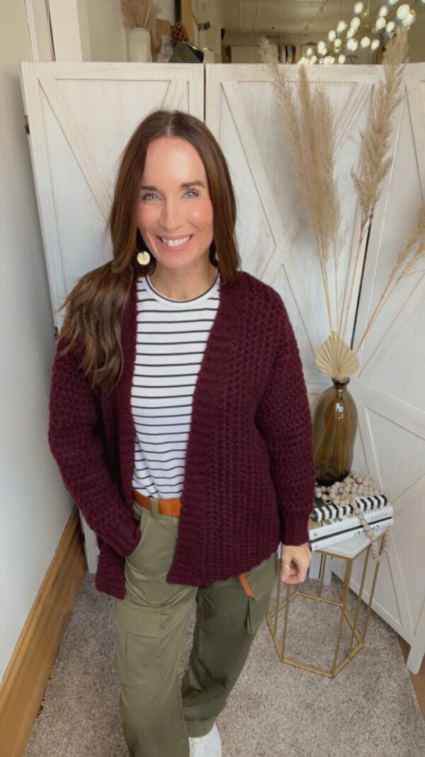 Jenny’s Knitted Cardigan
