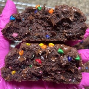 4 Jumbo Gourmet Brownie Cookies -or- 8 Regular-Sized